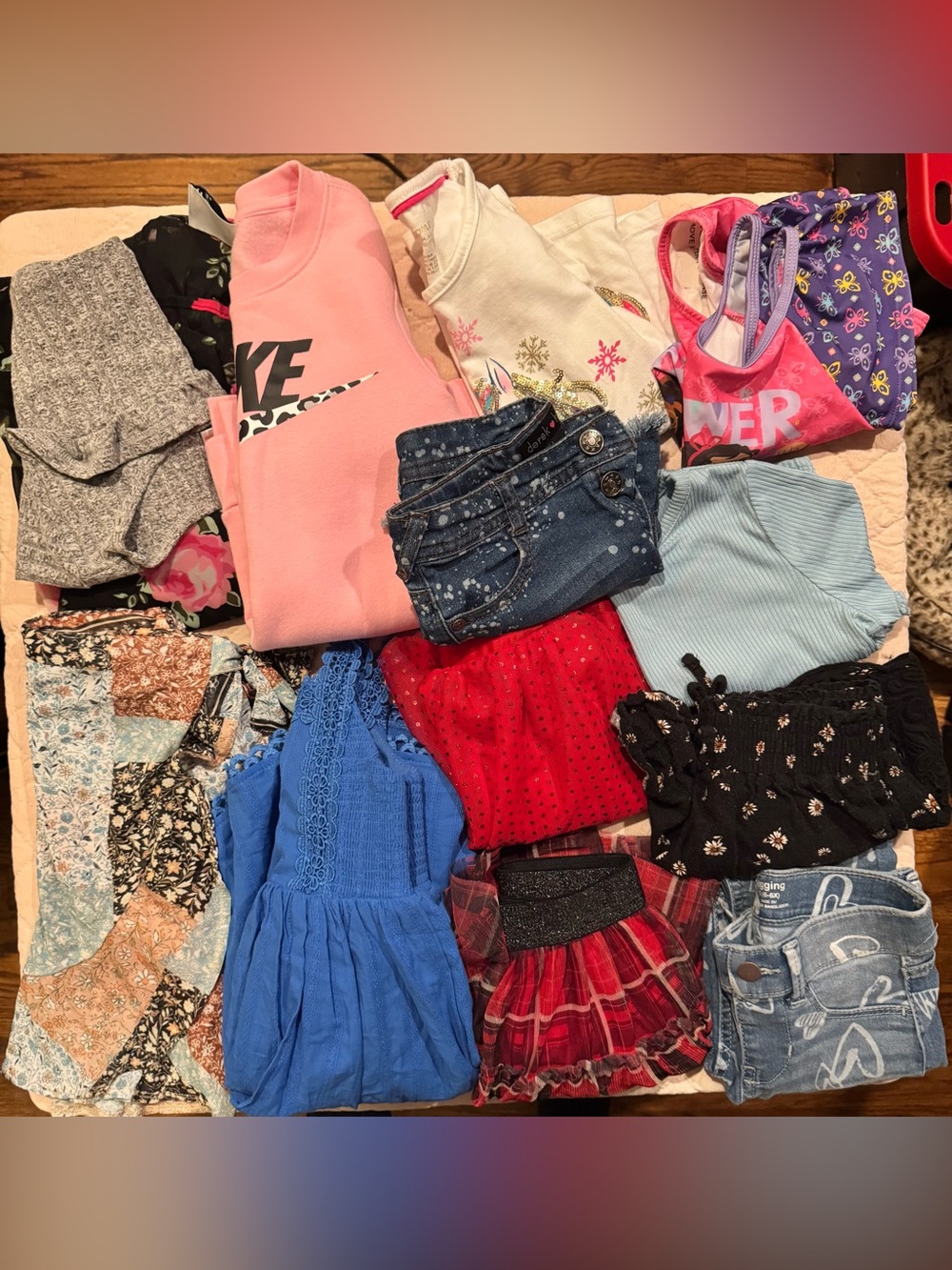 12 piece bundle set of Girls size 6-6x clothing
